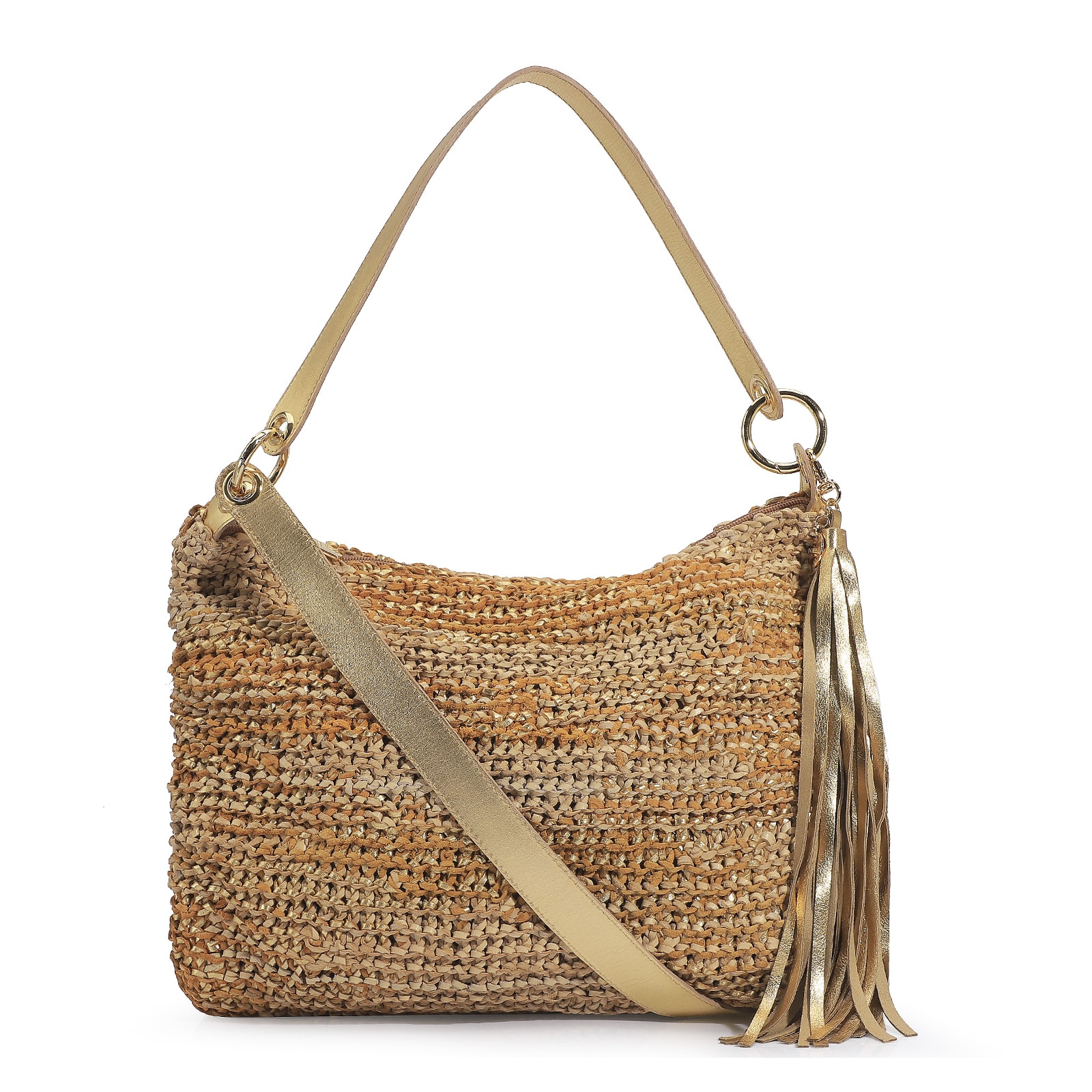Hobo Tricot Caramelo/Bege