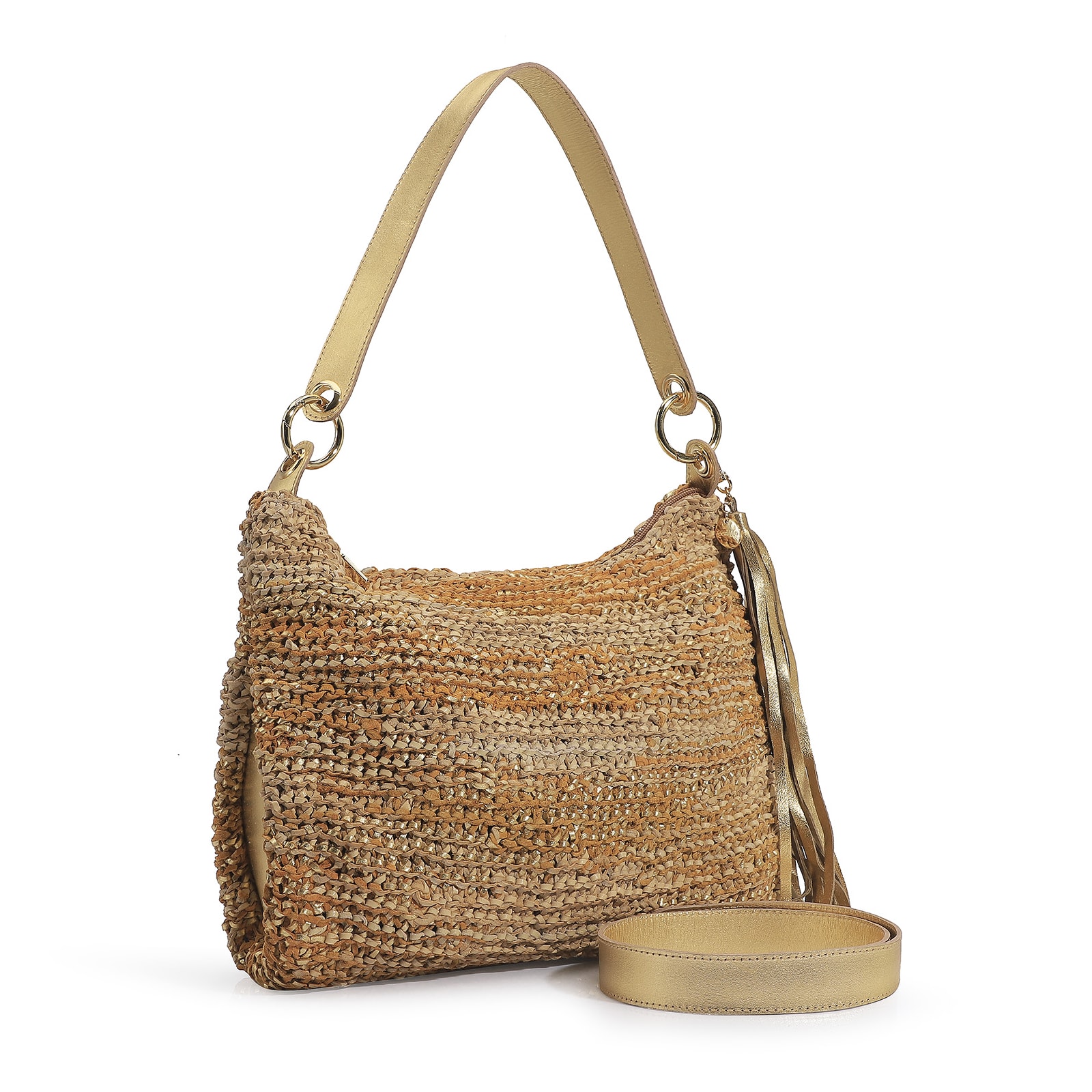 Hobo Tricot Caramelo/Bege