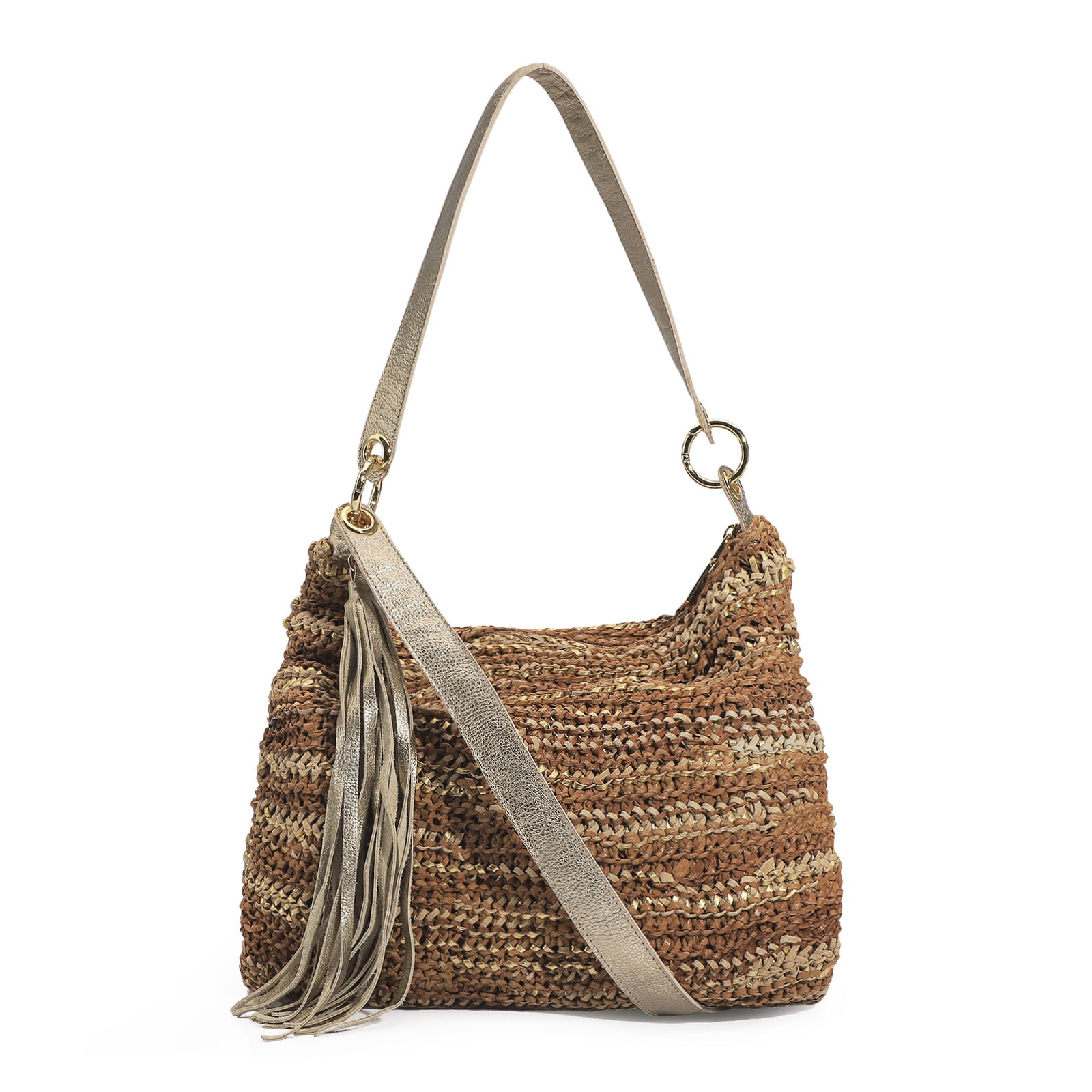 Hobo Tricot Caramelo/Champagne