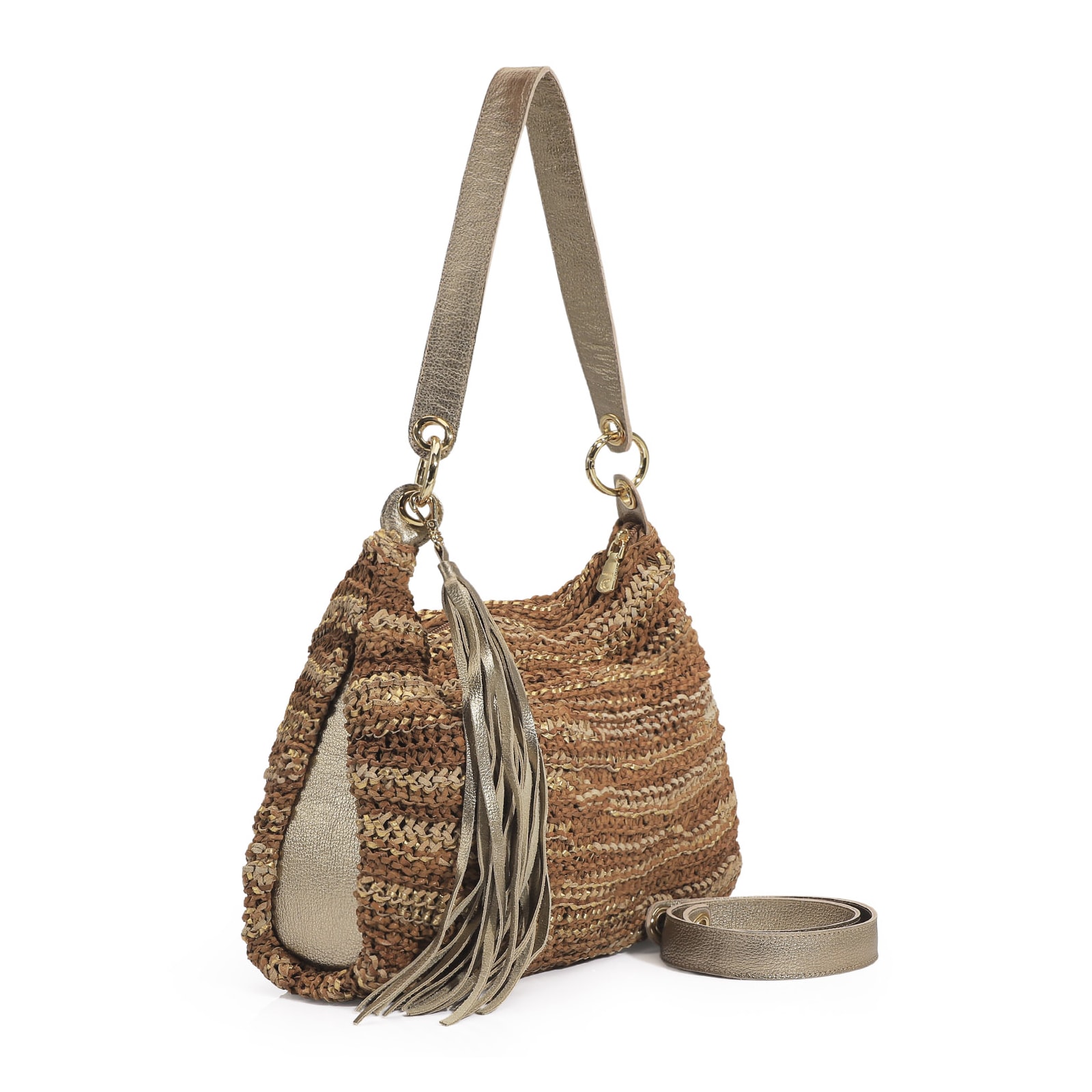 Hobo Tricot Caramelo/Champagne