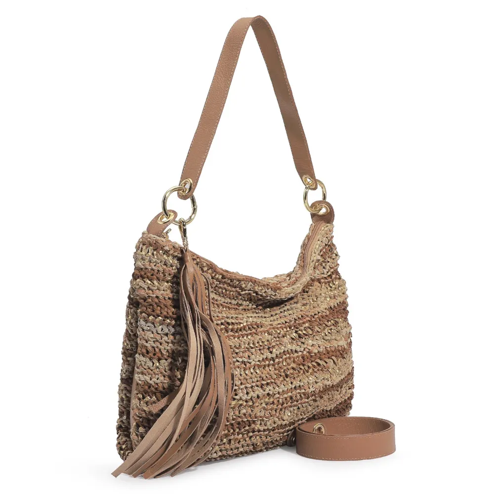 Hobo Tricot Marrom - imagem 3