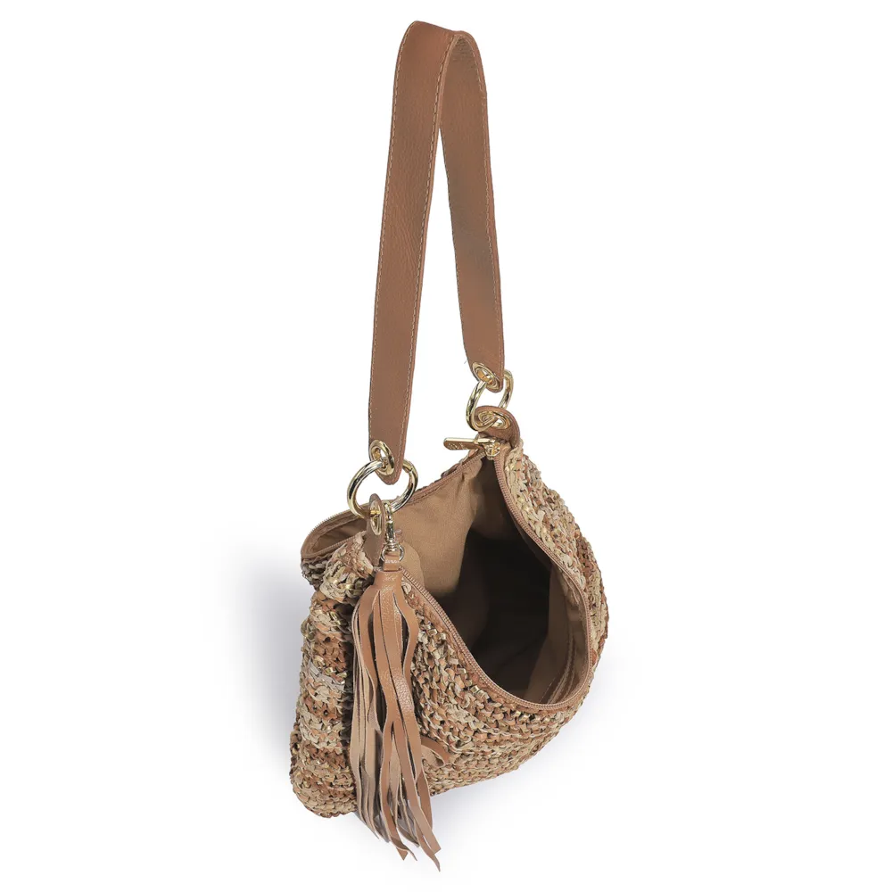 Hobo Tricot Marrom - imagem 5