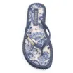 Kit Bolsa Sacola e Rasteirinha Alt Azul Paisley - imagem 4