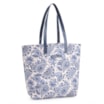 Kit Bolsa Sacola e Rasteirinha Alt Azul Paisley - imagem 2