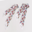 Lenço Feminino Twilly Seda Floral - imagem 1
