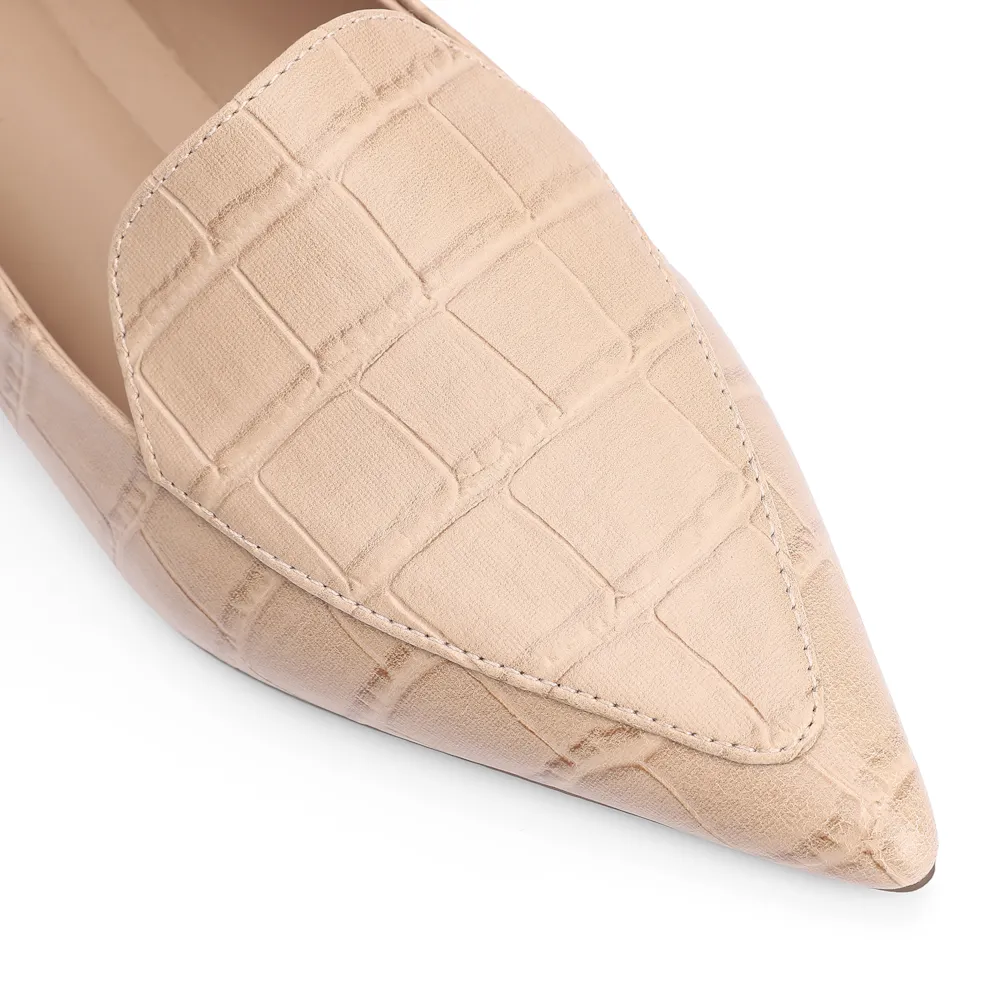 Mocassim Alt Croco Bege - imagem 6