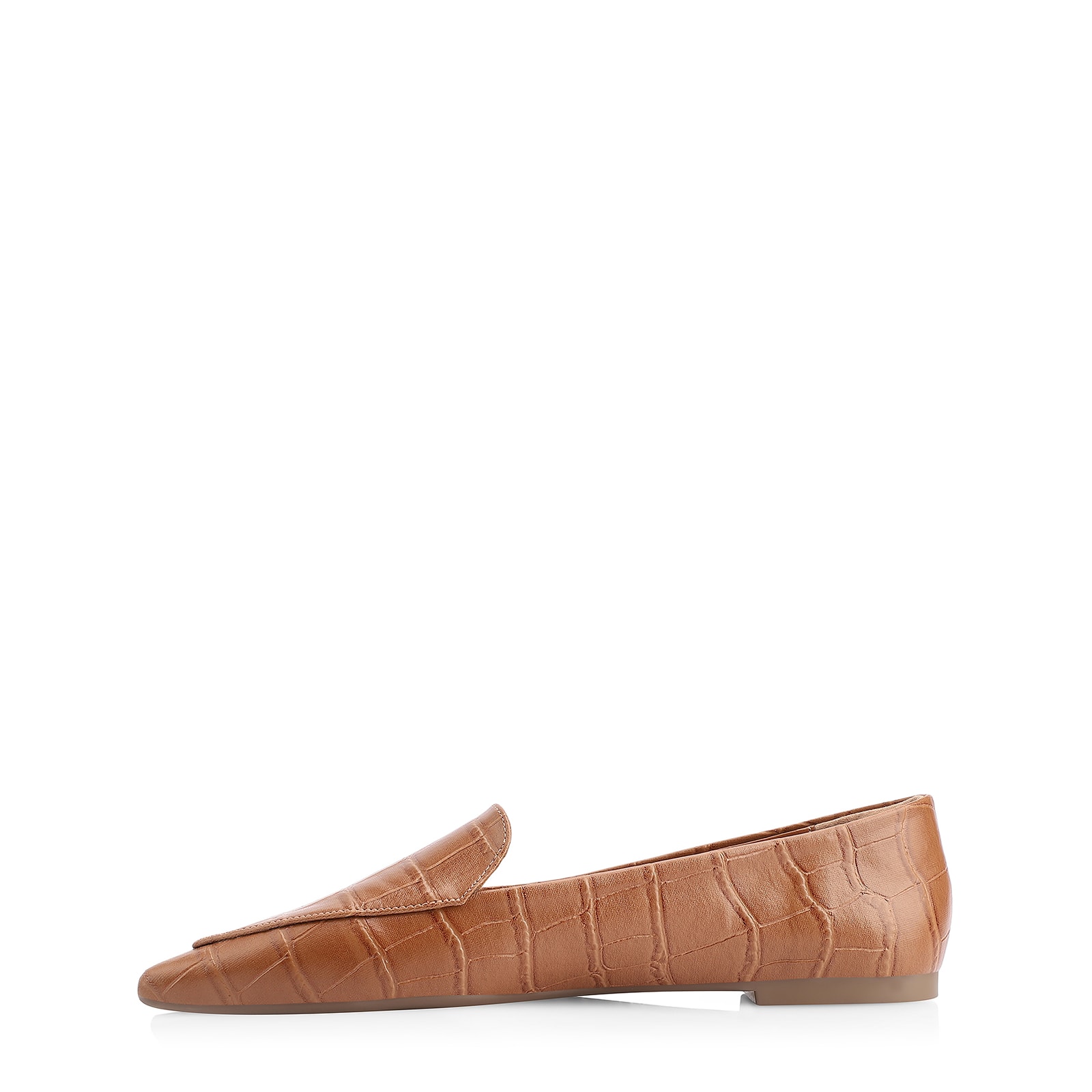 Mocassim Alt Croco Marrom