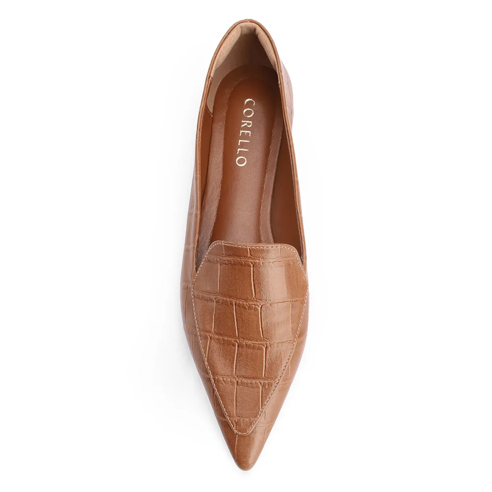Mocassim Alt Croco Marrom - imagem 5