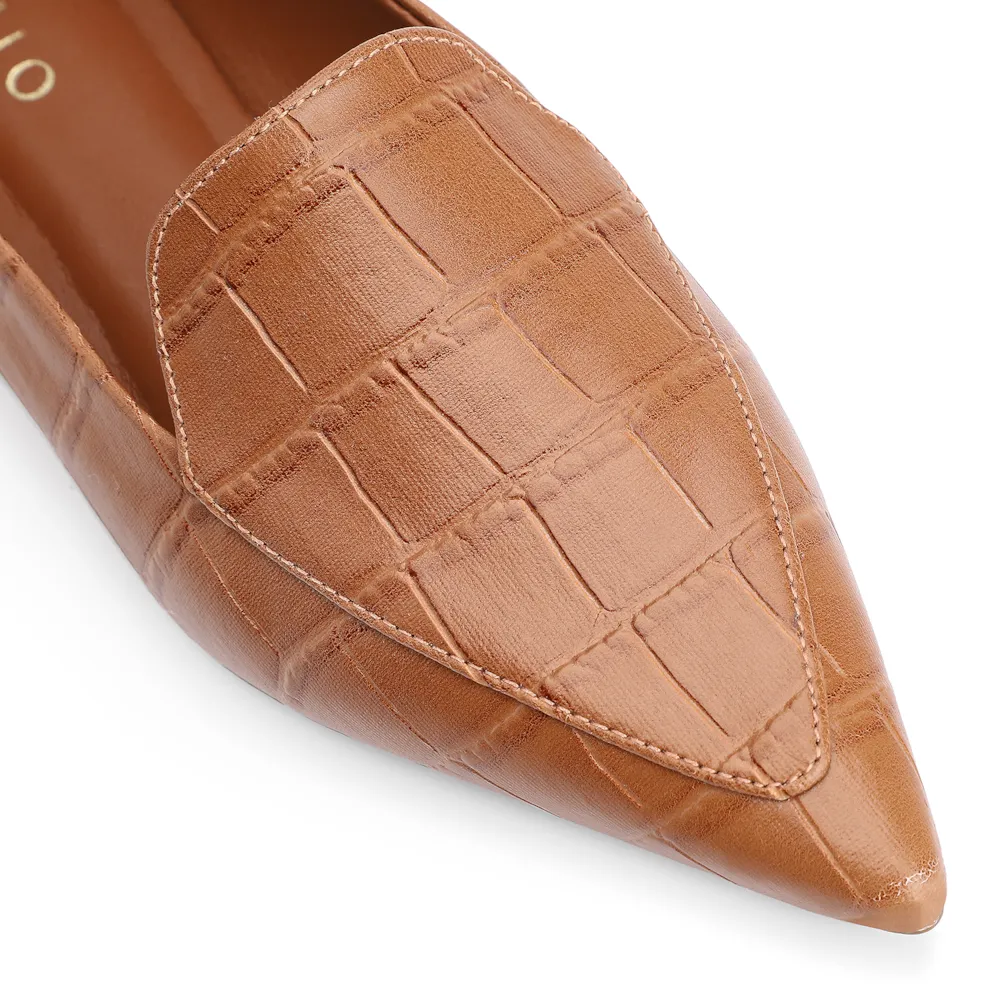 Mocassim Alt Croco Marrom - imagem 6