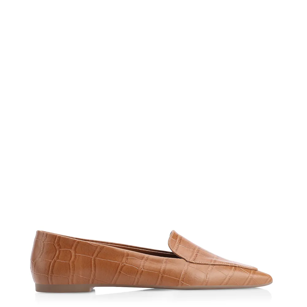 Mocassim Alt Croco Marrom - imagem 2