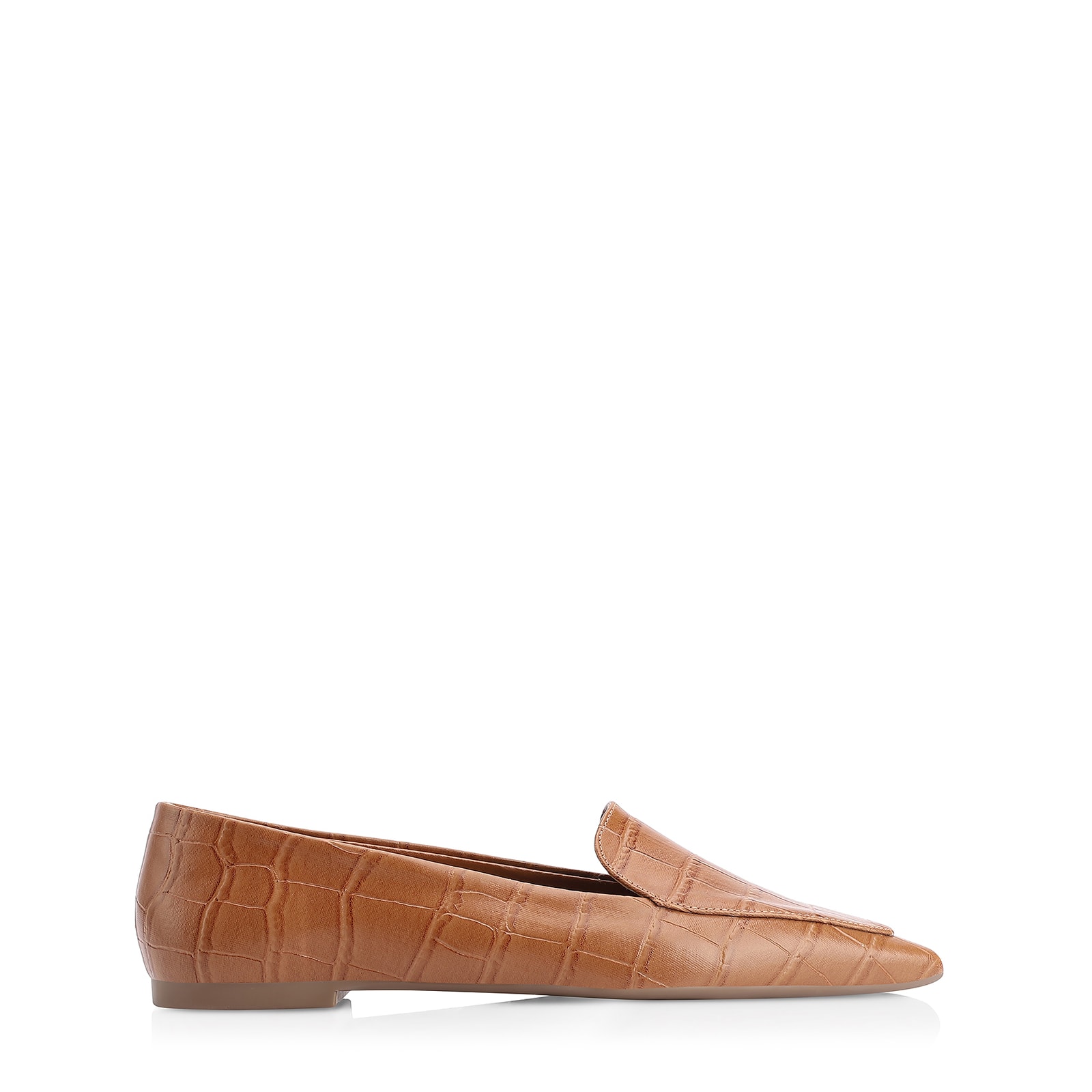 Mocassim Alt Croco Marrom