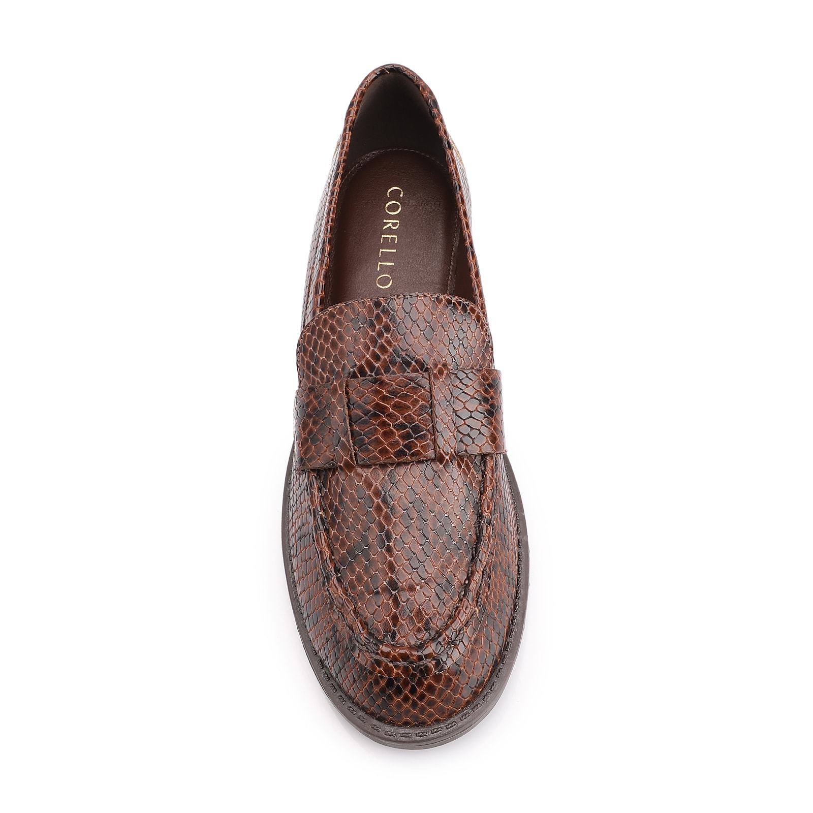 Mocassim Alt Python Marrom