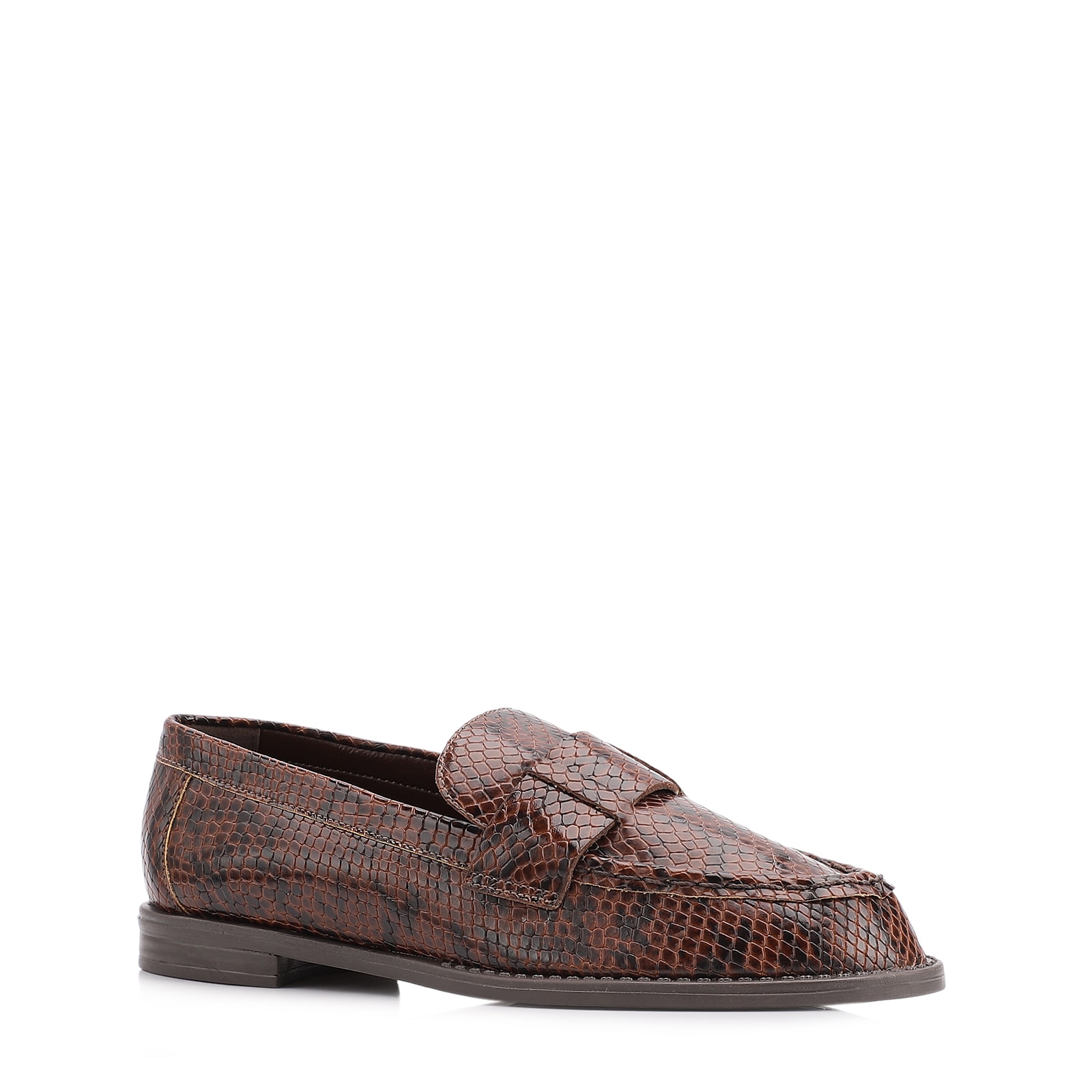 Mocassim Alt Python Marrom