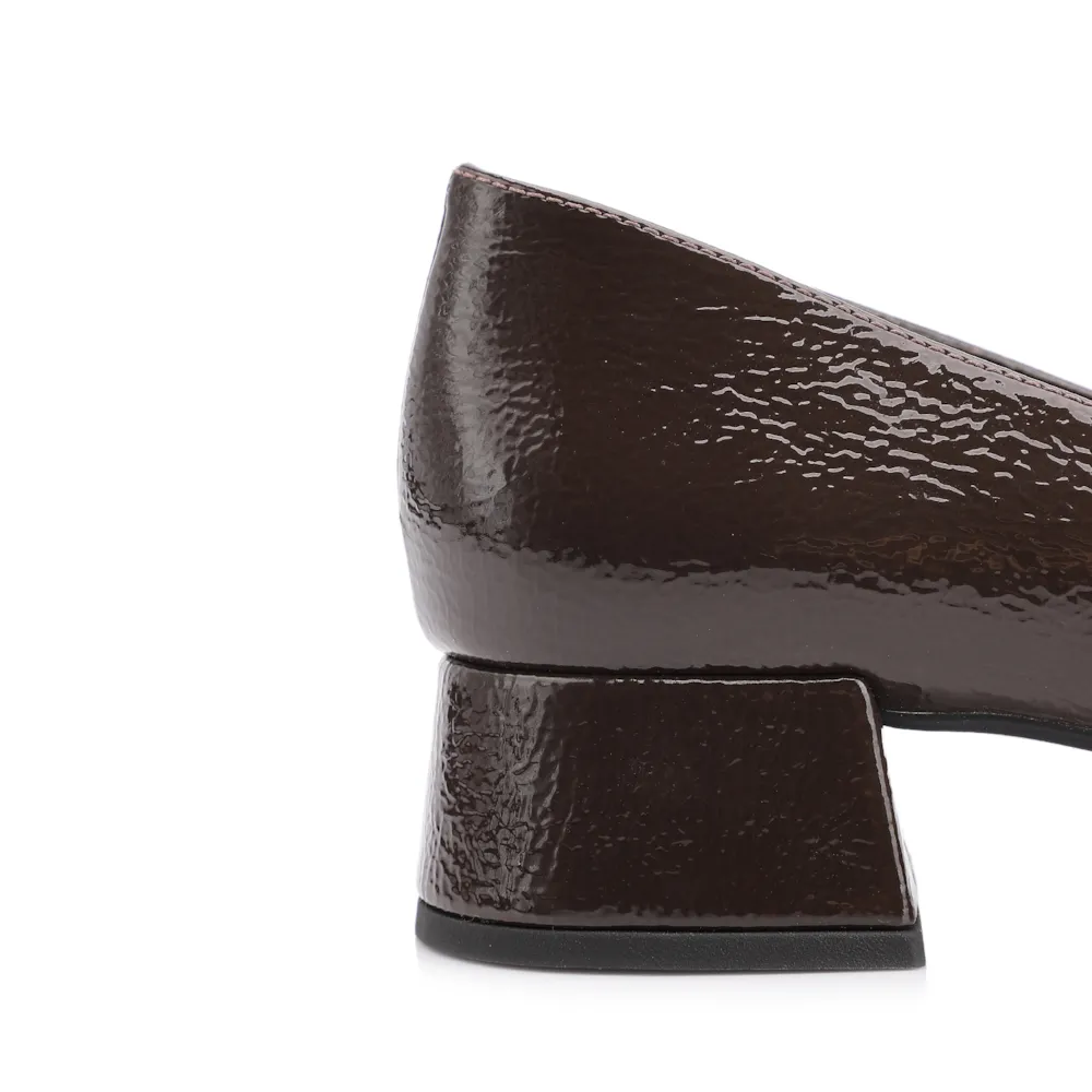 Mocassim Alt Verniz Marrom Escuro - imagem 8