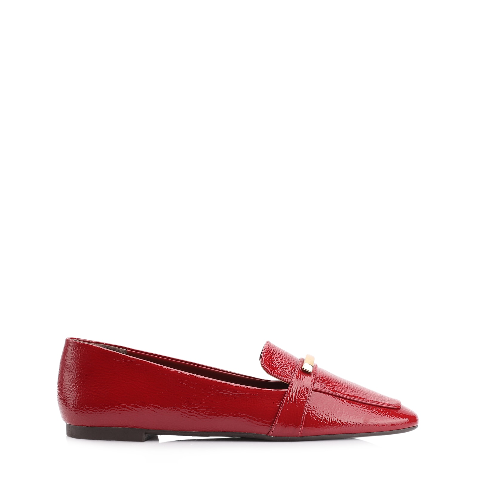 Mocassim Alt Verniz Vermelho