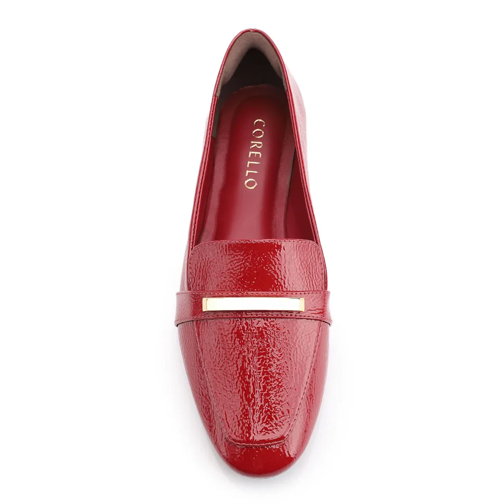 Mocassim Alt Verniz Vermelho - imagem 6