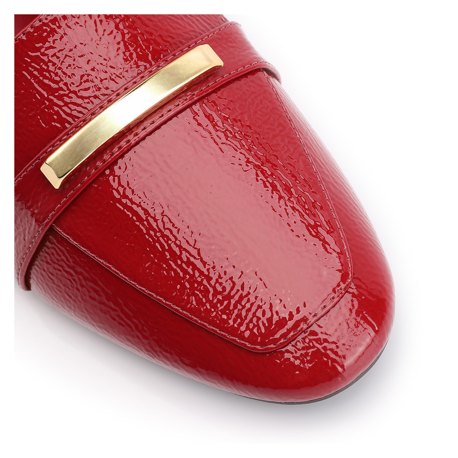 Mocassim Alt Verniz Vermelho
