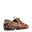 Mocassim Animal Print Couro Pelo Amarração - imagem 4