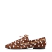 Mocassim Animal Print Couro Pelo Amarração - imagem 5