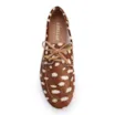 Mocassim Animal Print Couro Pelo Amarração - imagem 6