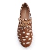 Mocassim Animal Print Couro Pelo Amarração - imagem 6