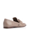 Mocassim Argola Couro Bege Rebites - imagem 3