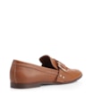 Mocassim Argola Couro Marrom Rebites - imagem 3