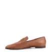 Mocassim Argola Couro Marrom Rebites - imagem 4