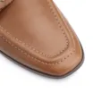 Mocassim Argola Couro Marrom Rebites - imagem 6
