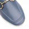 Mocassim Bridão Couro Azul - imagem 7