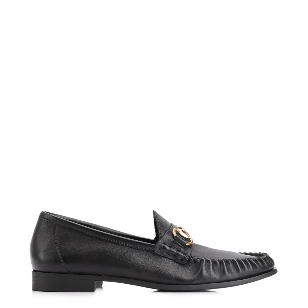 Mocassim Bridão Couro Preto - imagem 3