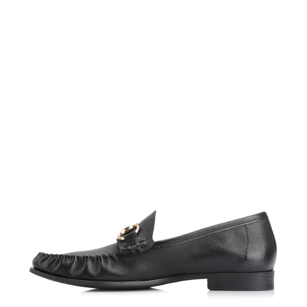 Mocassim Bridão Couro Preto - imagem 5