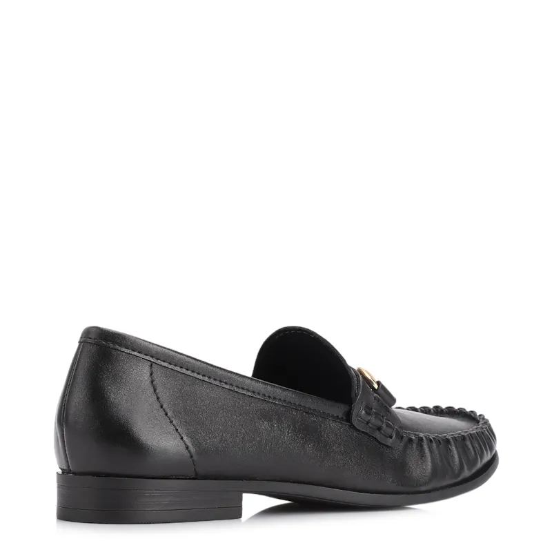 Mocassim Bridão Couro Preto - foto 4
