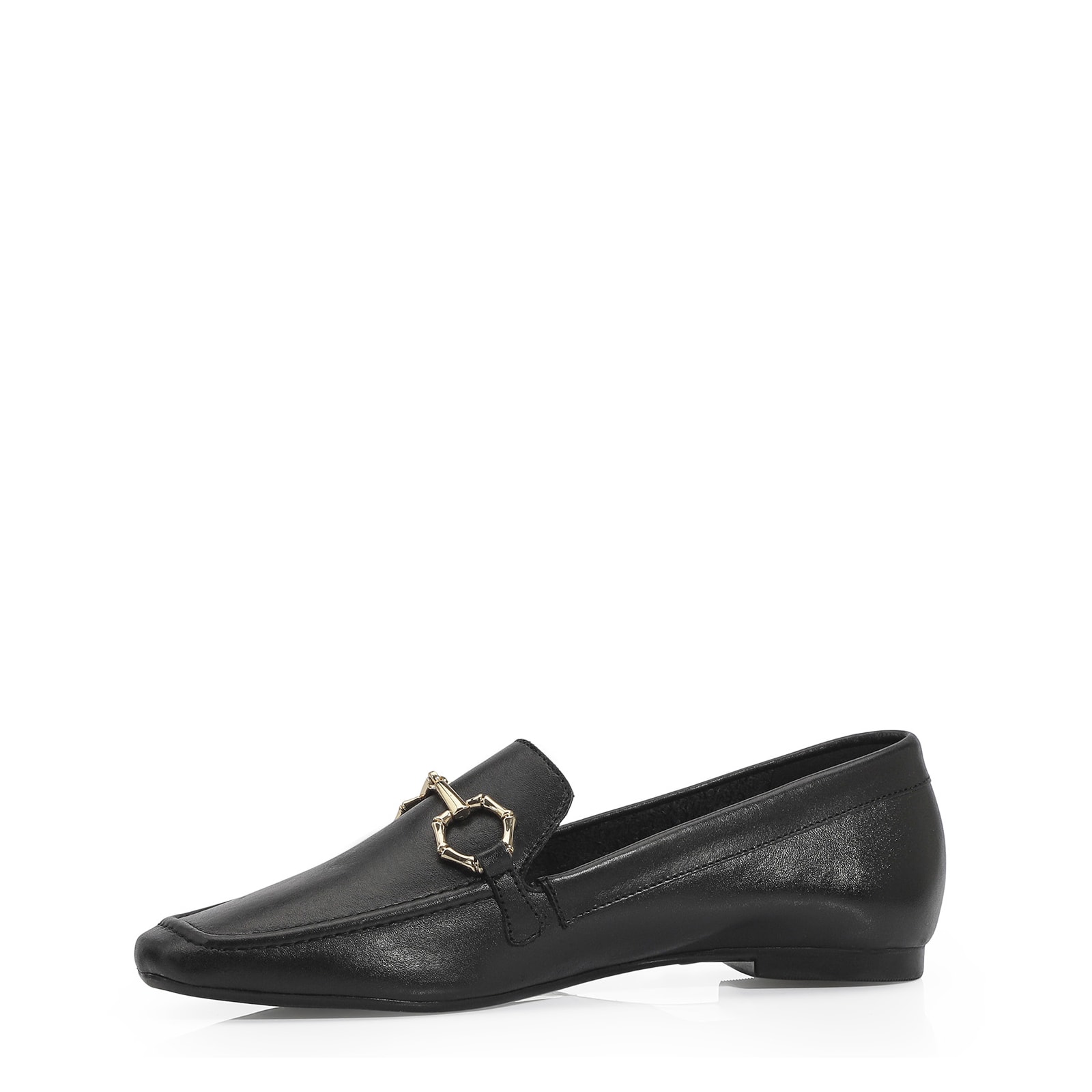 Mocassim Bridão Couro Preto