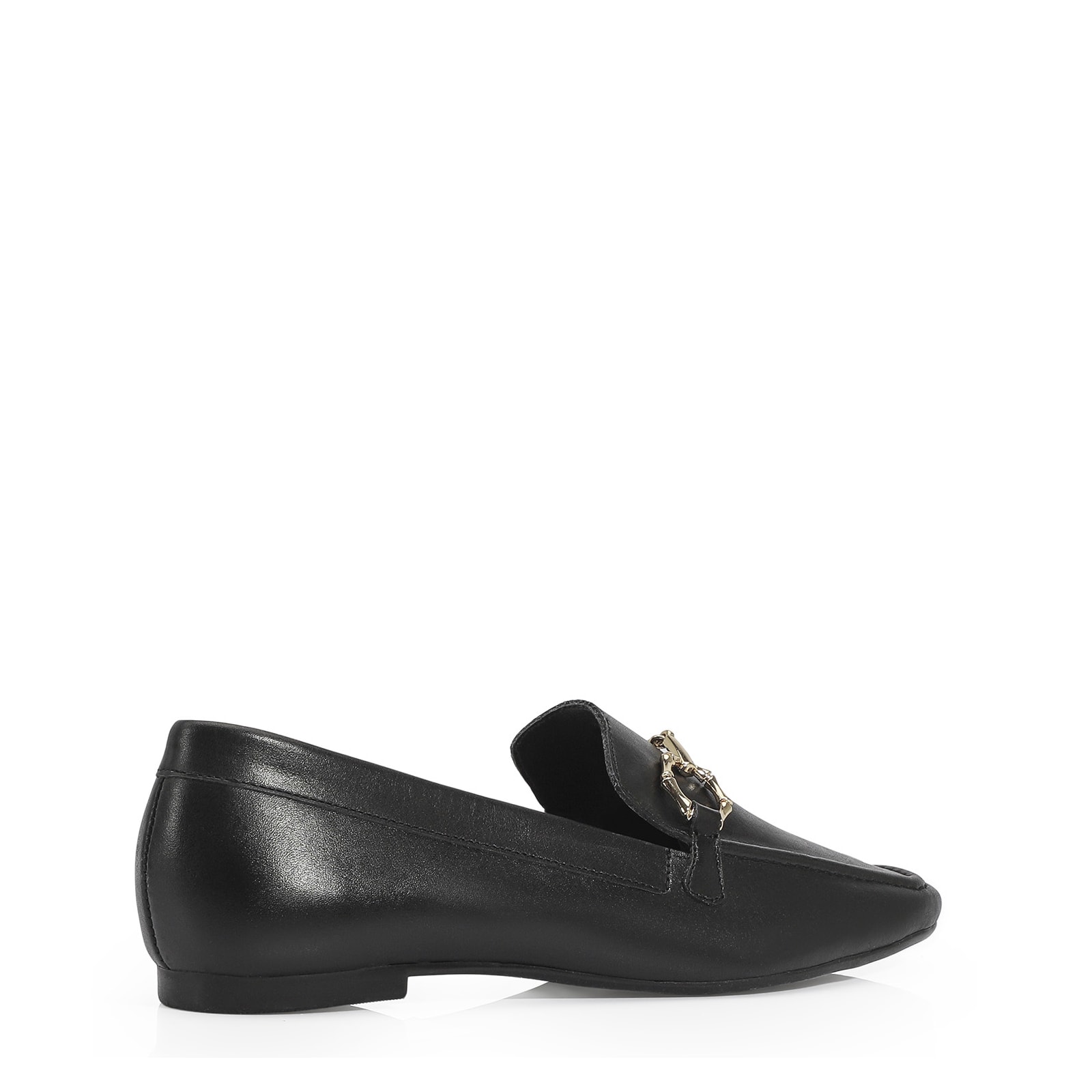 Mocassim Bridão Couro Preto