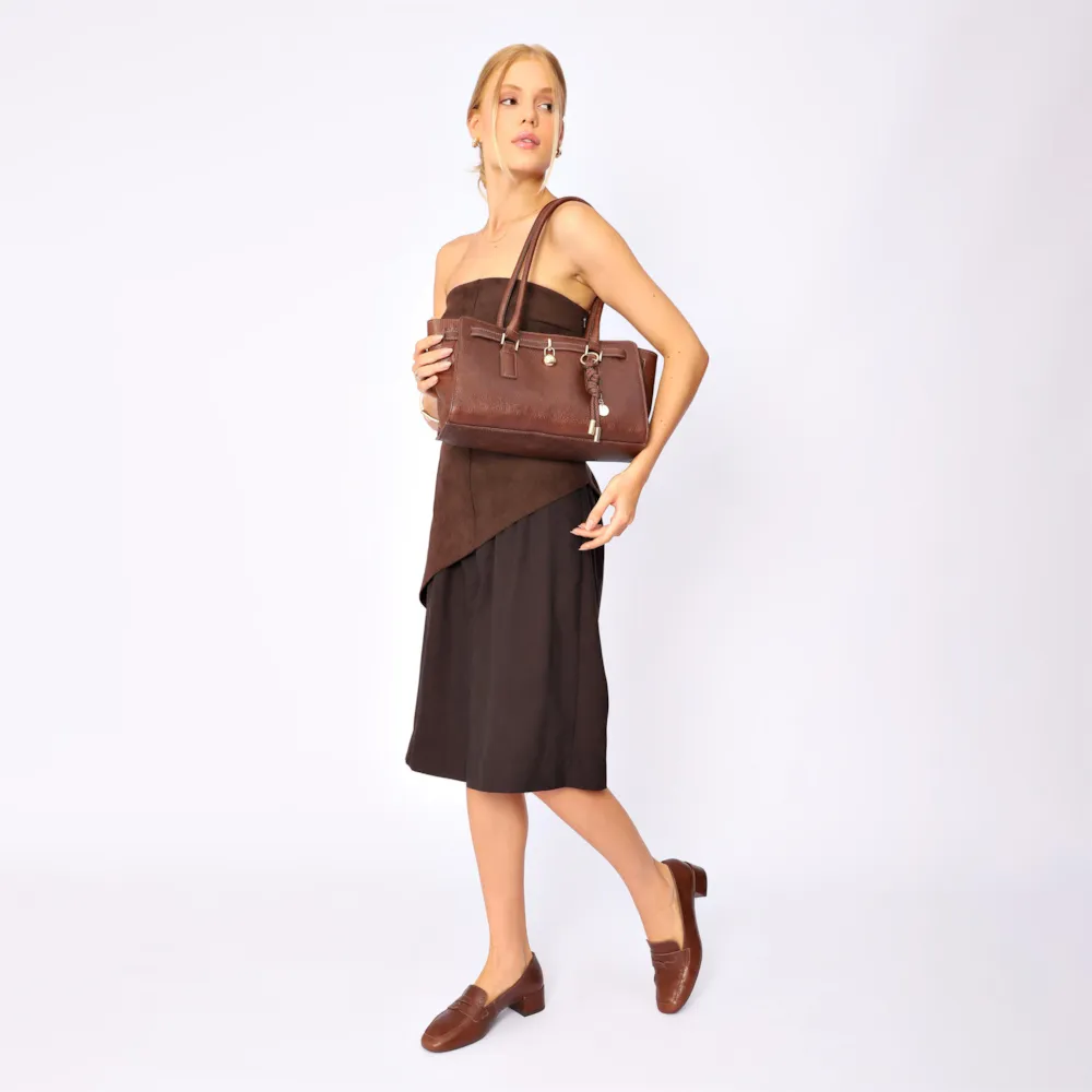 Mocassim Couro Antique Marrom - imagem 8