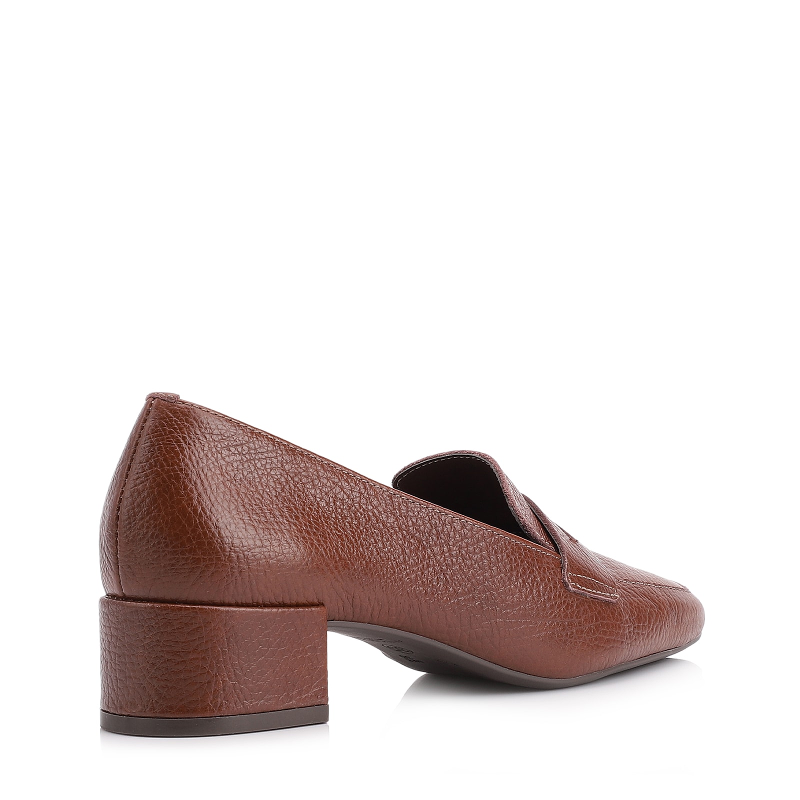 Mocassim Couro Antique Marrom