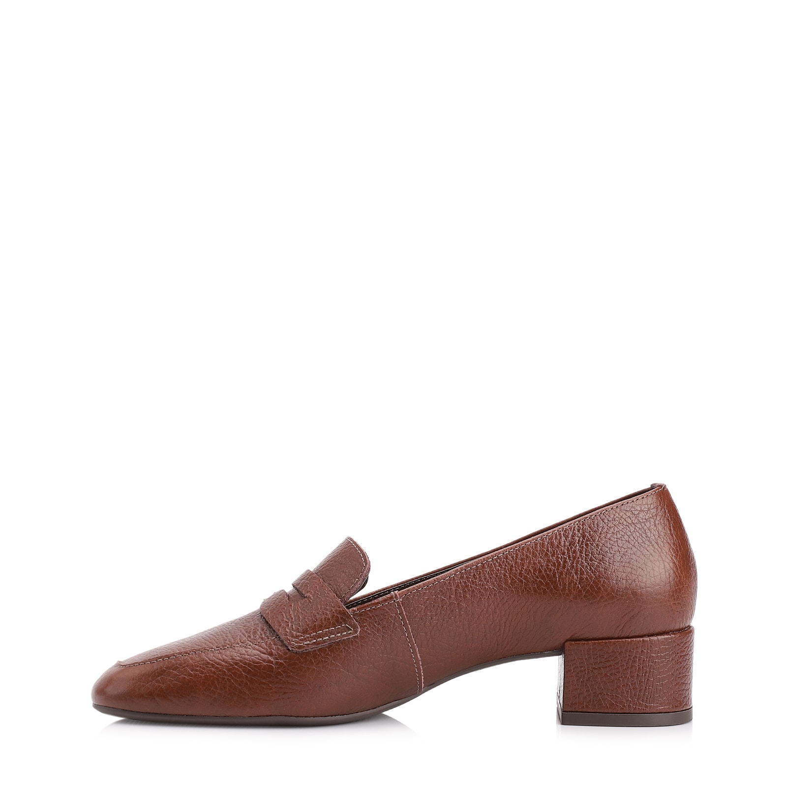 Mocassim Couro Antique Marrom