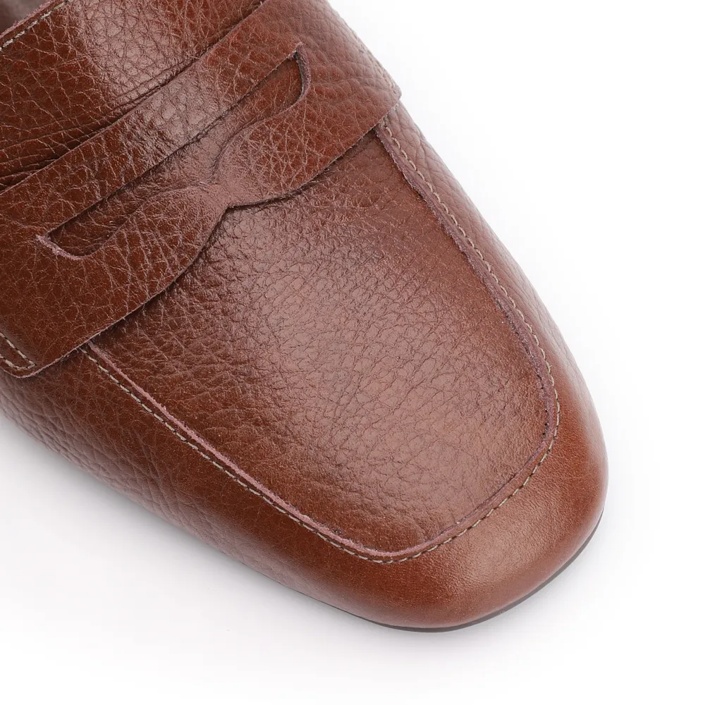 Mocassim Couro Antique Marrom - imagem 7