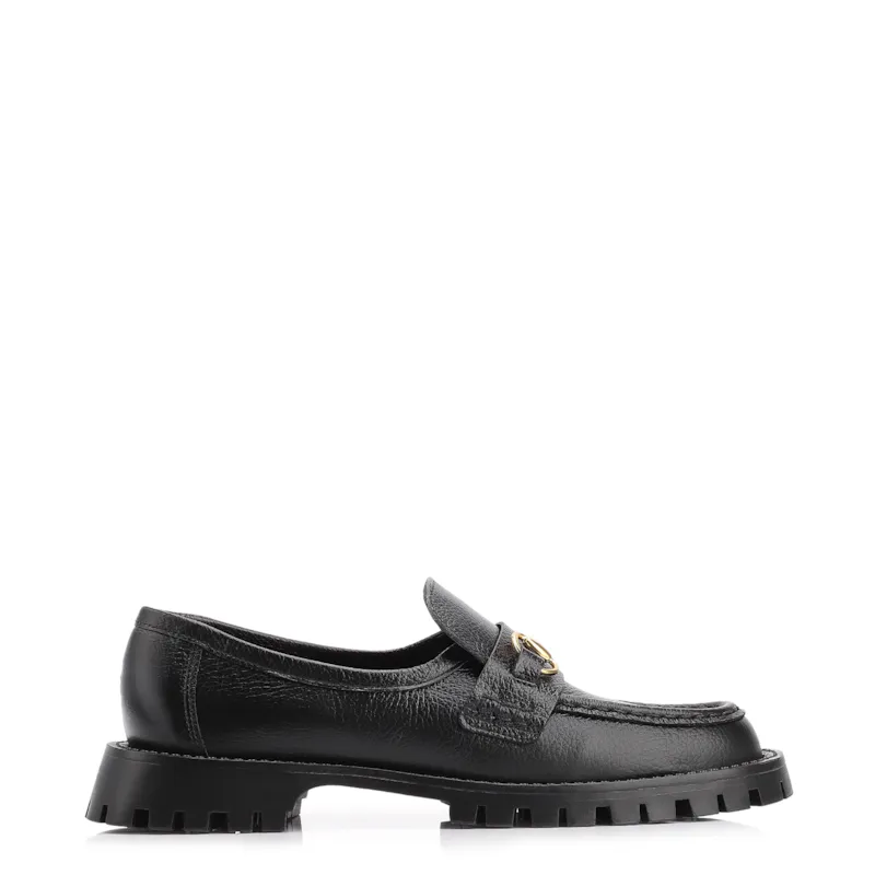 Mocassim Couro Antique Preto - foto 3