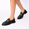 Mocassim Couro Antique Preto - imagem 2