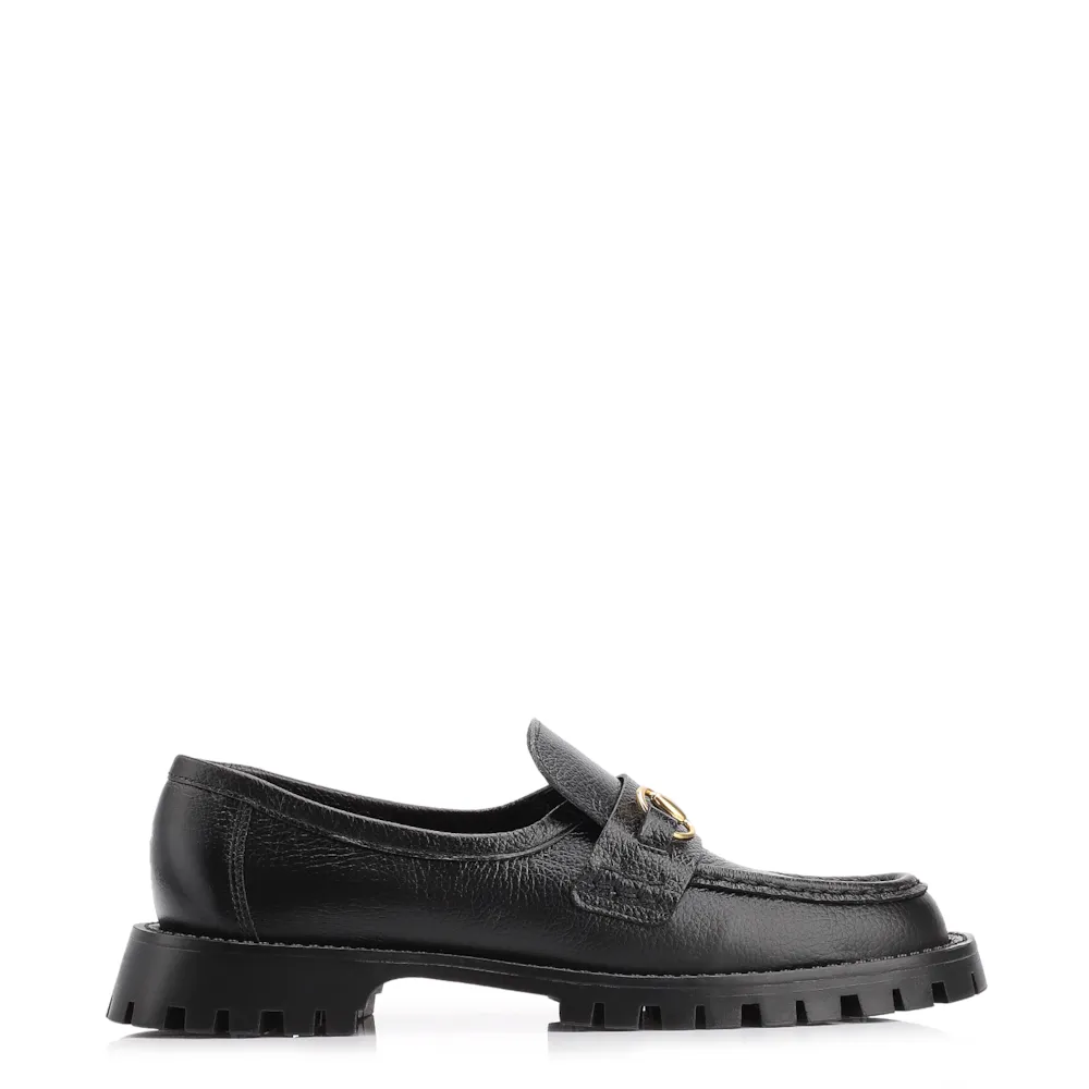 Mocassim Couro Antique Preto - imagem 3