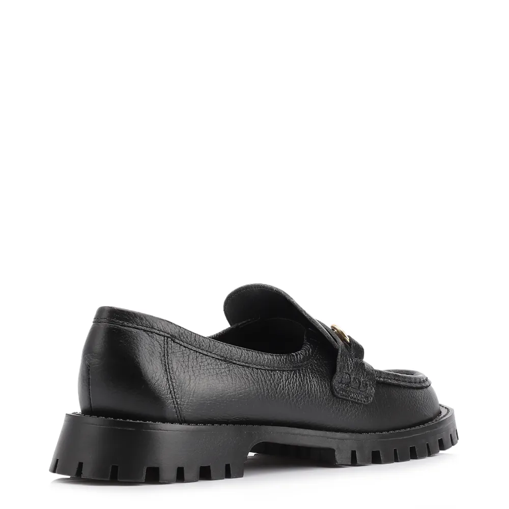 Mocassim Couro Antique Preto - imagem 4