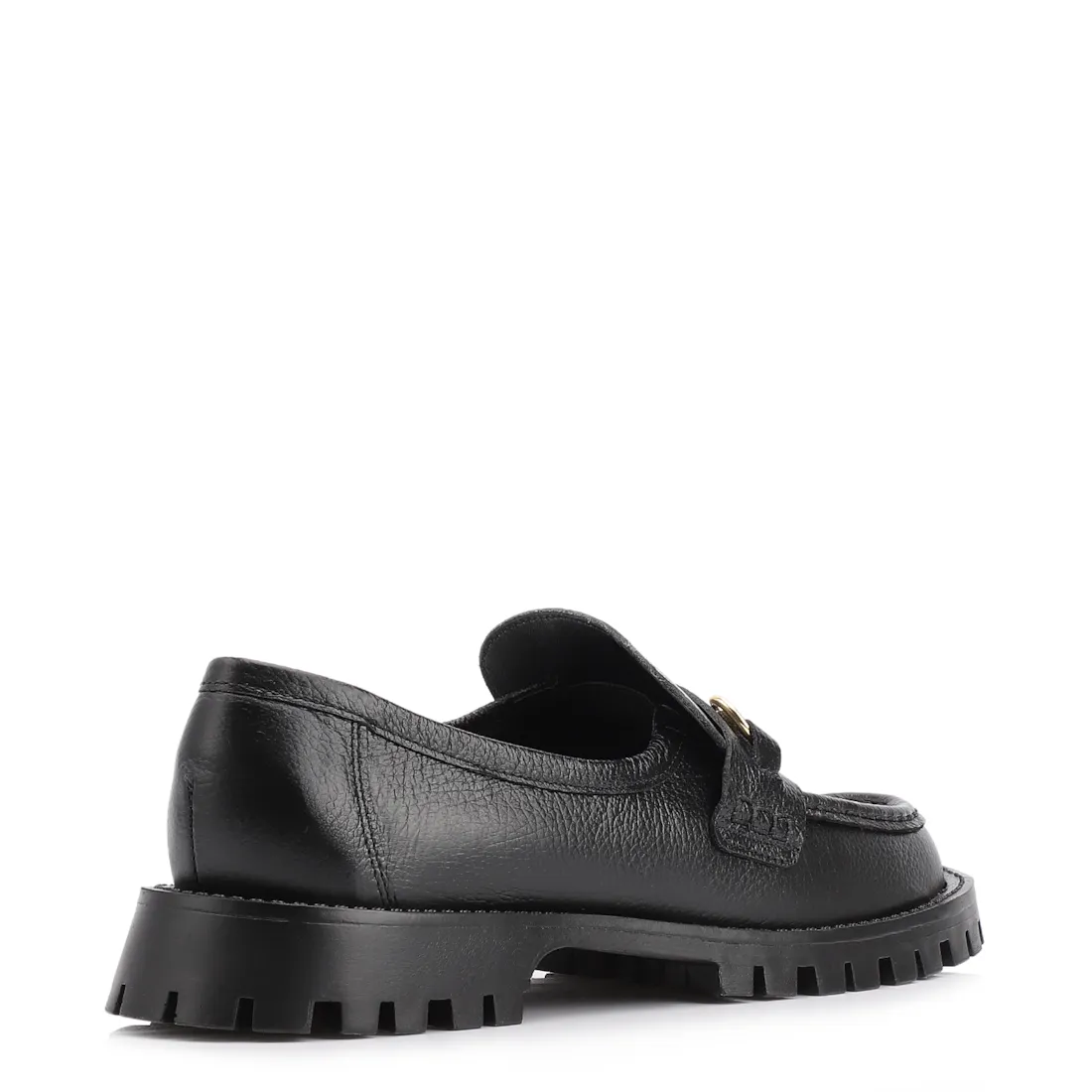 Mocassim Couro Antique Preto - foto 4