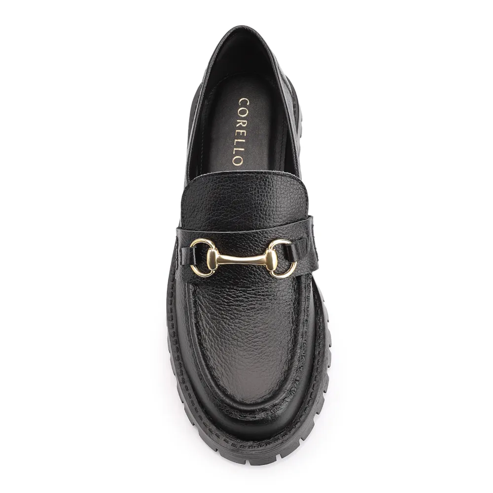 Mocassim Couro Antique Preto - imagem 6