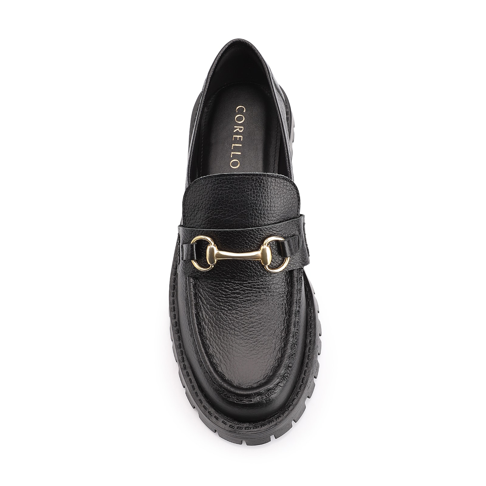 Mocassim Couro Antique Preto