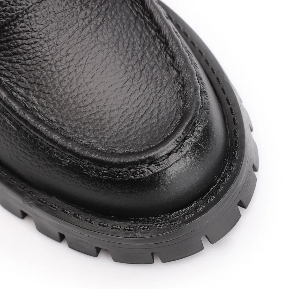 Mocassim Couro Antique Preto - imagem 7