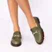 Mocassim Couro Antique Verde - imagem 2