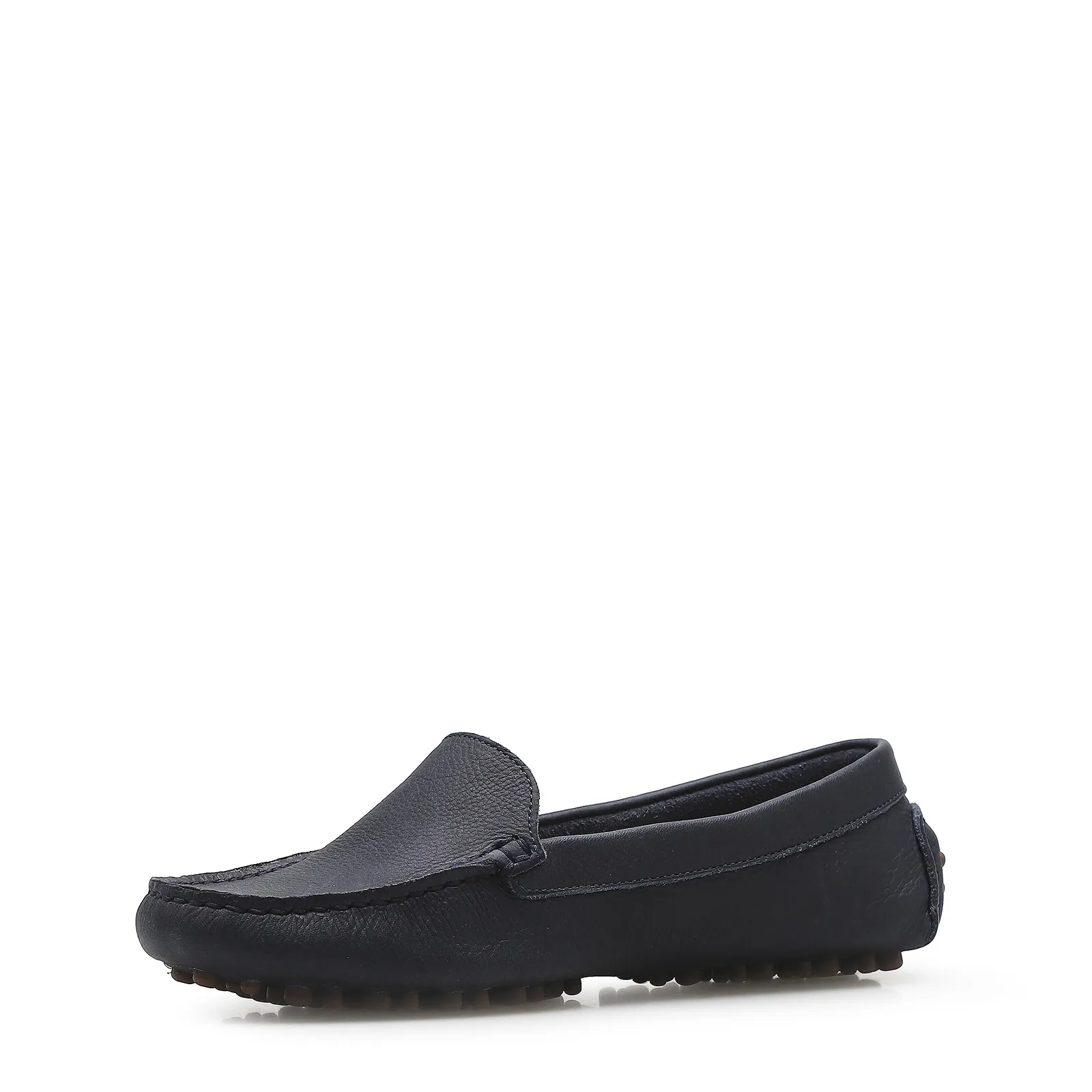 Mocassim Couro Azul