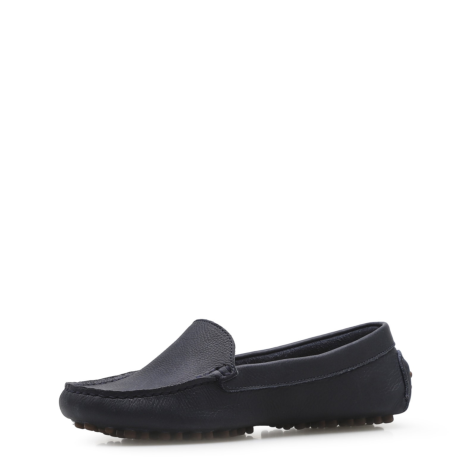 Mocassim Couro Azul